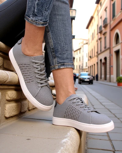 Royalfashion Pantofii sport din material pentru femei Norbiese