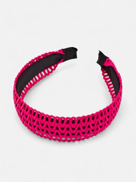 Royalfashion Opaska rum ażurowa împletită