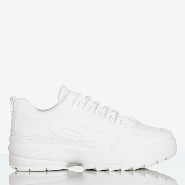 Încălțăminte sport pentru femei Boomshom alb - încălțăminte