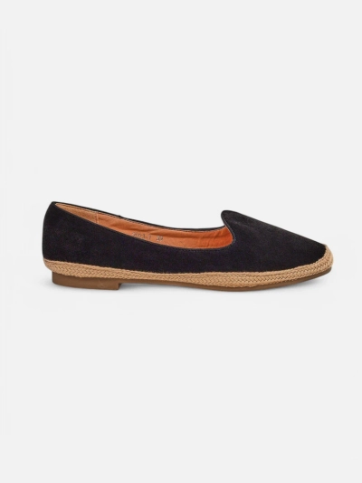Espadrile ecologice din suede pentru femei Royalfashion Emmeno