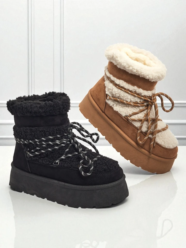 Cizme tip snowboots de damă Danira