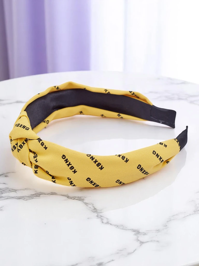 Royalfashion Bentiță de păr cu model împletit Grafity Boom