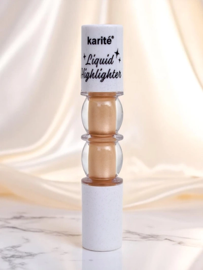 Iluminator lichid pentru față cu pensulă Golden Petal
