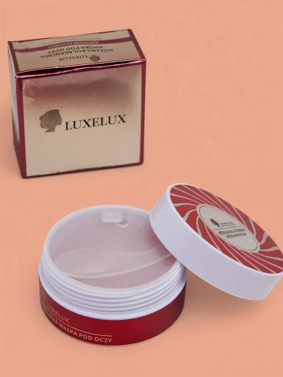 Patches cu colagen Luxelux Rose pentru zona de sub ochi 60 buc.