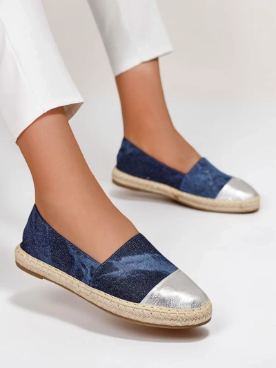 Royalfashion Espadrile de damă a'la denim Anerta