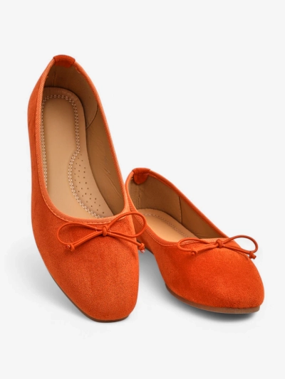 Royalfashion Pantofi balet pentru femei cu fundă Zaame