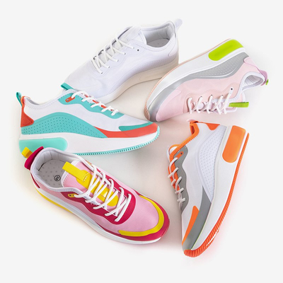 OUTLET Pantofi sport dama roz si gri Tituana - Incaltaminte