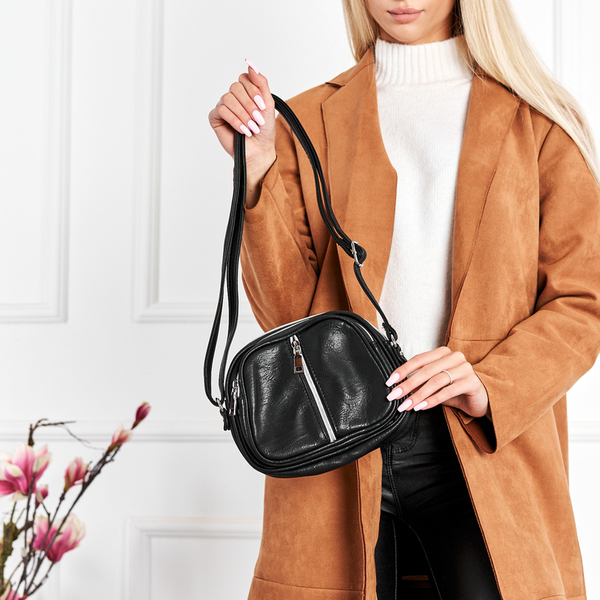 Geantă de umăr mică neagră pentru femei - Accesorii