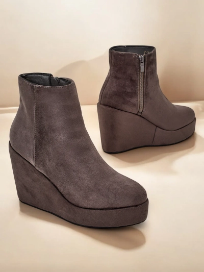 Ghete cu toc pentru femei Royalfashion Sieffa