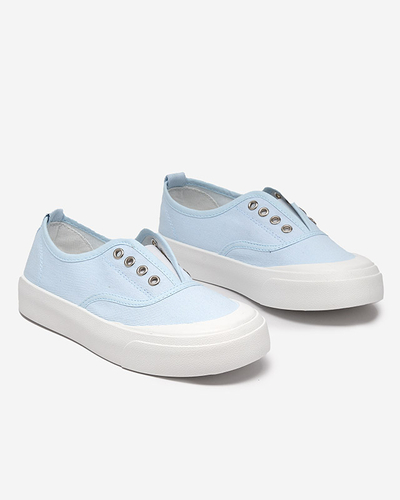 OUTLET Tenisi albastri dama cu talpa mai groasa Askol- Pantofi