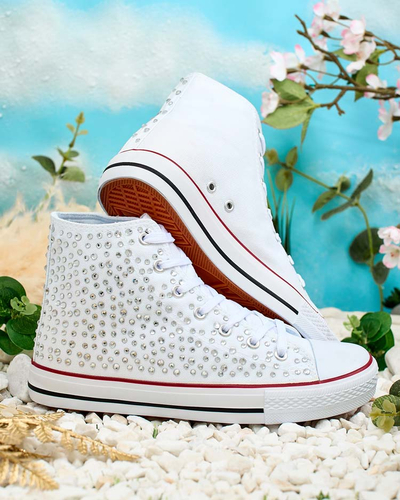 Royalfashion Adidași cu paiete pentru femei Shis