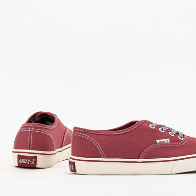 OUTLET Tenisi dama roz inchis Isyia - Incaltaminte