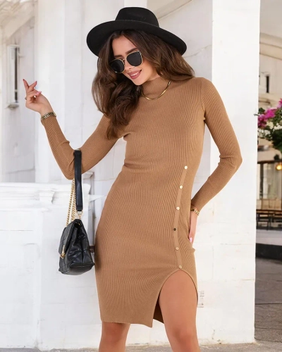 Royalfashion Rochie pulover lungă pentru femei