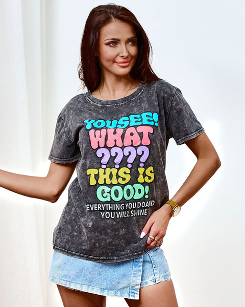 Royalfashion Tricou imprimat pentru femei