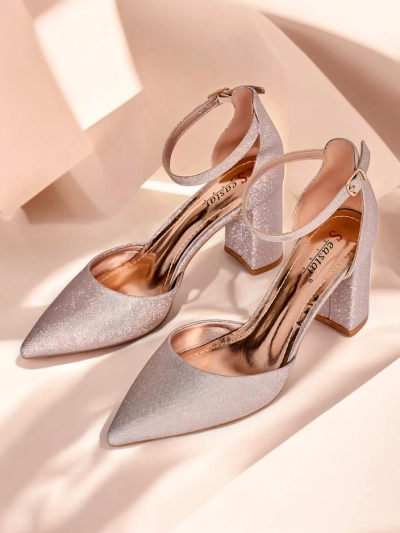 Royalfashion Pantofi cu sclipici pentru femei Noratt