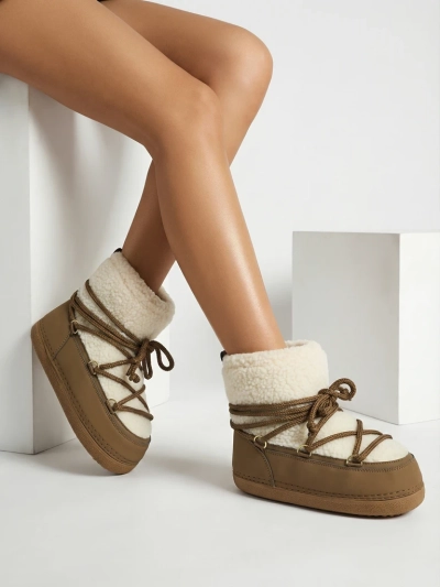 Cizme de zăpadă de damă cu blană Uvella