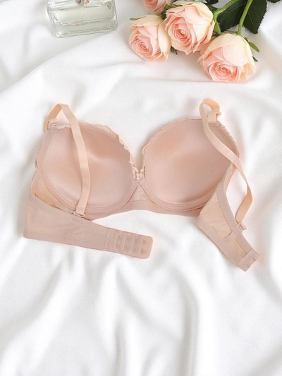 Royalfashion Sutien cu push-up pentru femei cu dantelă Sensuelle Lift