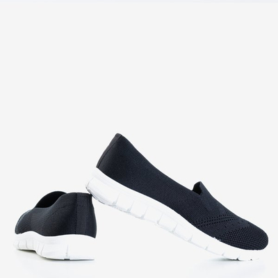 Czarne damskie slip on Codir - Obuwie