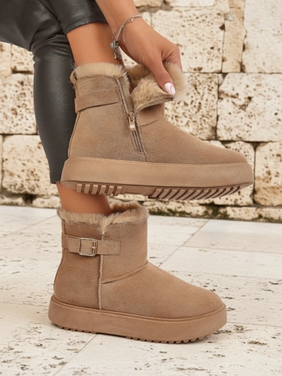 Royalfashion Kratke buti a'la snegovci ženske Winter Crest