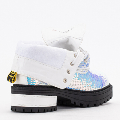 Ghete pentru femei cu paiete holografice Wysey - Încălțăminte