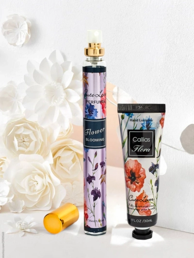 Set Callias Flora Perfume & Cremă de Mâini - Flower Blooming 30ml