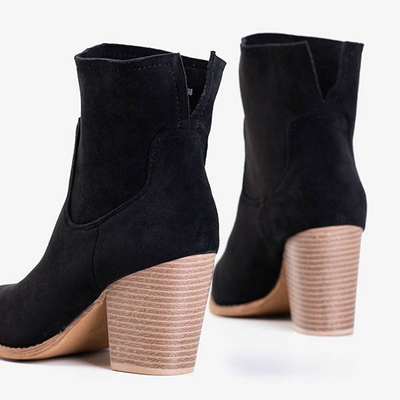 Cizme de cowboy pentru femei negre Moriles - Încălțăminte