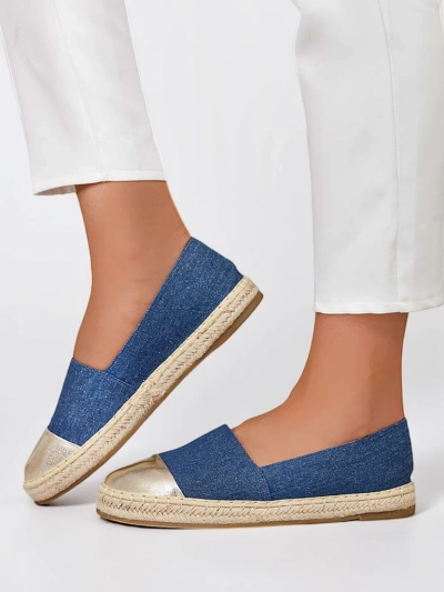 Royalfashion Espadrile de damă a'la denim Anerta