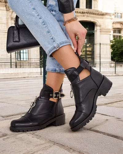 Bocanci de damă tip muncitor Royalfashion Komoves