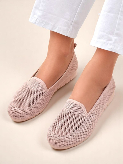 Royalfashion Mocasi din material pentru femei Caerit
