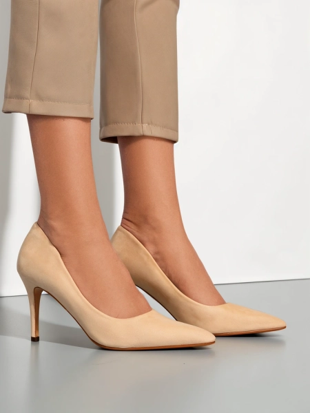 Royalfashion Pantofi cu toc din material ecologic pentru femei Scazze