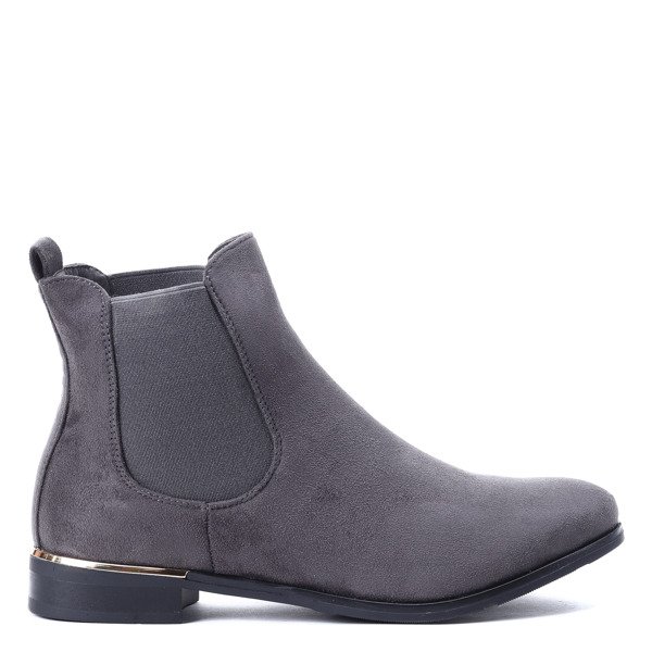 Szare sztyblety Lisa- Obuwie