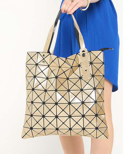 Geantă de mână de brocart de aur pentru femei - Genți de mână