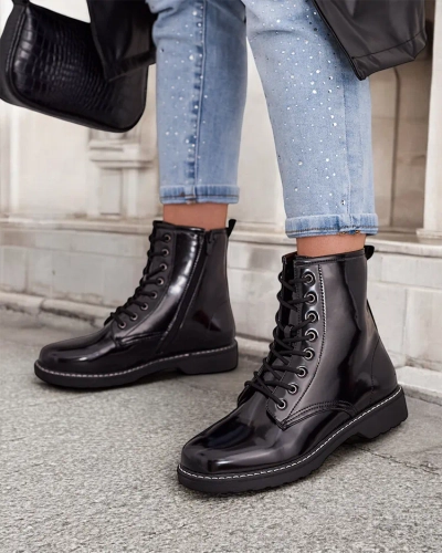 Ghetele pentru femei Royalfashion cu siret Lacerro