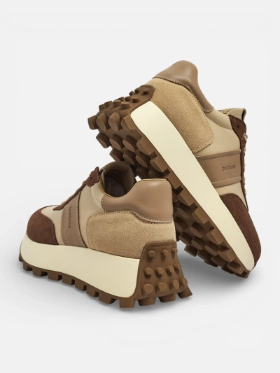 Sneakers sport damă din piele naturală Naterre