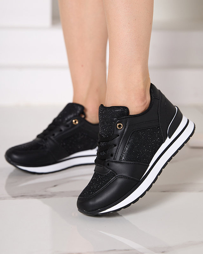 OUTLET Pantofi sport dama negri Uzzuci- Incaltaminte