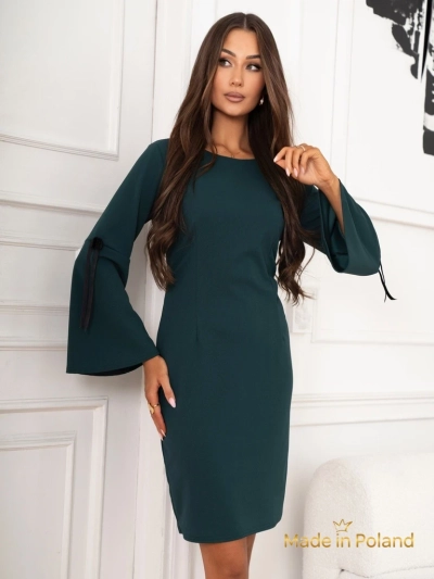 Rochie mini de damă cu mâneci largi Anielle