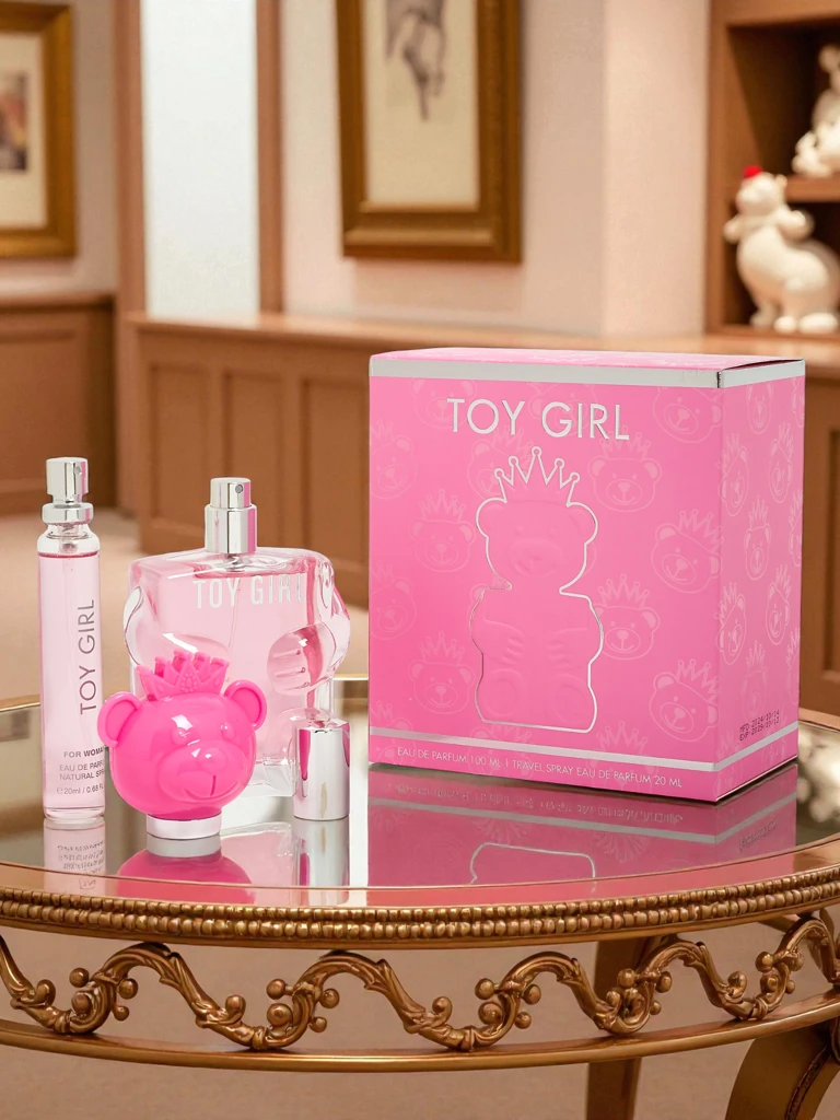 Zestaw Inspirowana woda perfumowana i perfumetka damska Toy Girl Pink