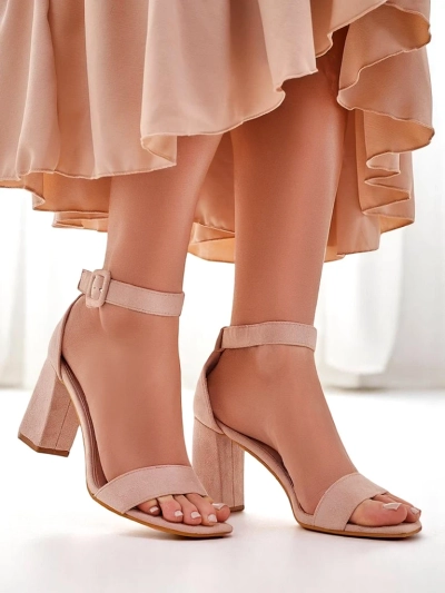 Sandale eco din suede Royalfashion pentru femei Ardeni