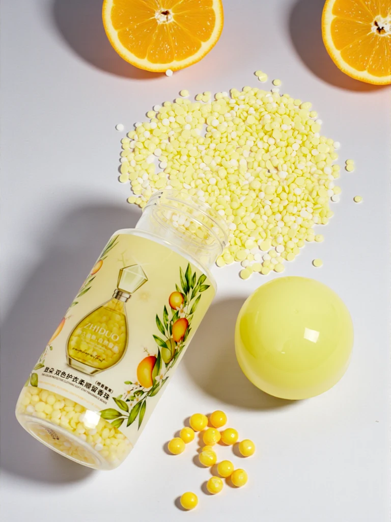 Perełki zapachowe do prania o zapachu pomarańczy