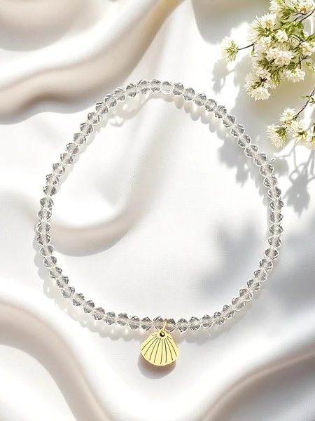 Royalfashion Brățară de damă cu pandantiv scoică