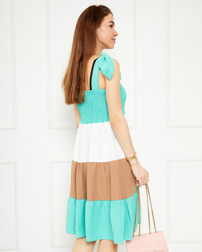 Rochie de damă „mint cu bretele legate - Îmbrăcăminte