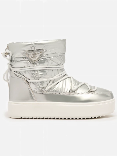 Royalfashion cizme de zăpadă a'la Silver Vevnose slip-on boots a'la pentru femei