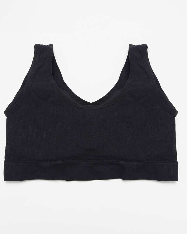 Sutien sport negru dama - Lenjerie intima