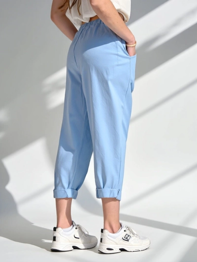 Pantaloni harem pentru femei Royalfashion, din viscoză