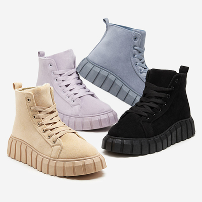 Pantofi sport de damă negri Omalin - Încălțăminte