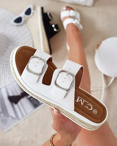 Royalfashion Flip-flops pentru femei cu catarame Ossfo