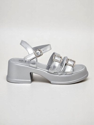 Royalfashion Sandale dama cu toc jos Otteze