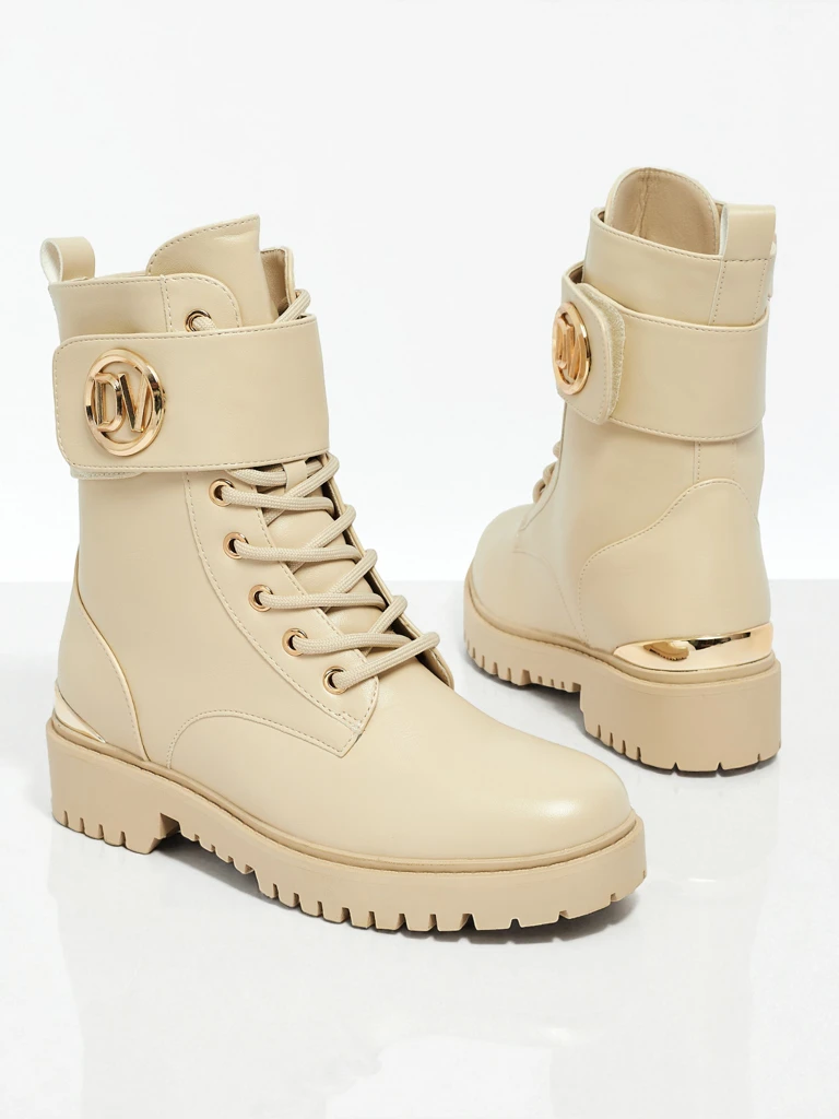 Botine workery dama cu decorațiuni Lorice