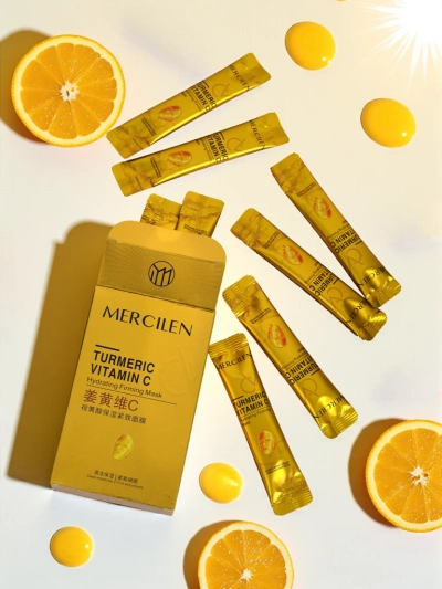 Aurelia Vita Hydrating Maska cu Curcuma și Vitamina C Mercilen 25ml