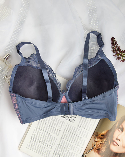 Royalfashion Sutien de damă cu dantelă înfrumusețată
